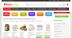 Desktop Screenshot of edibleinsects.com